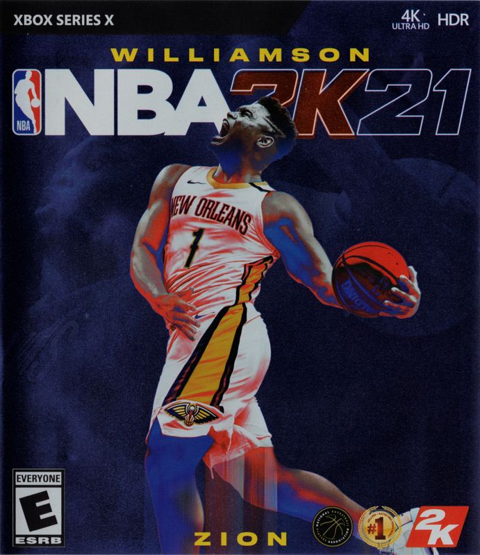 NBA 2K21 box art for Xbox Series X